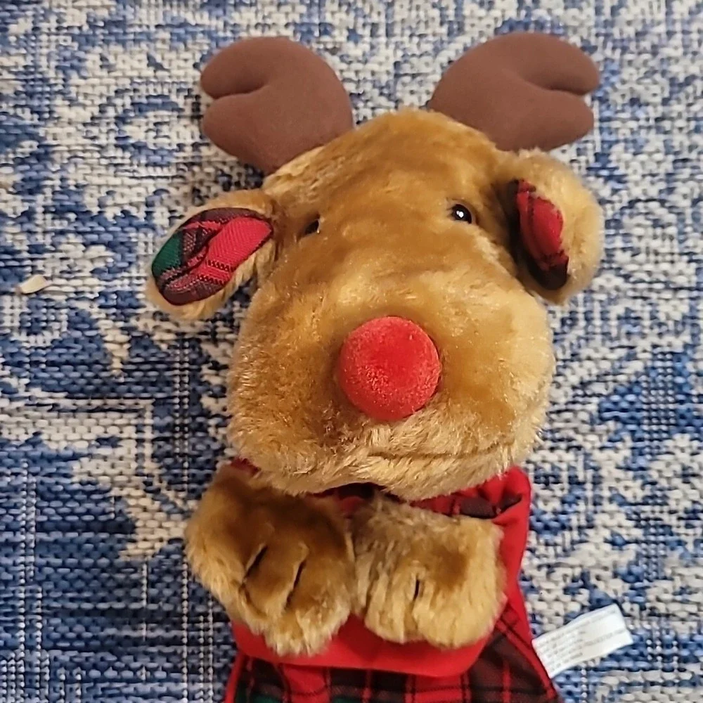 Rudy Reindeer Christmas‎ Stocking Plush 21